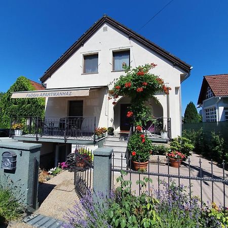 Fadora Apartman Tihany Exteriér fotografie