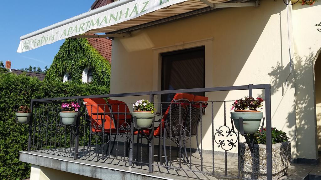 Fadora Apartman Tihany Exteriér fotografie