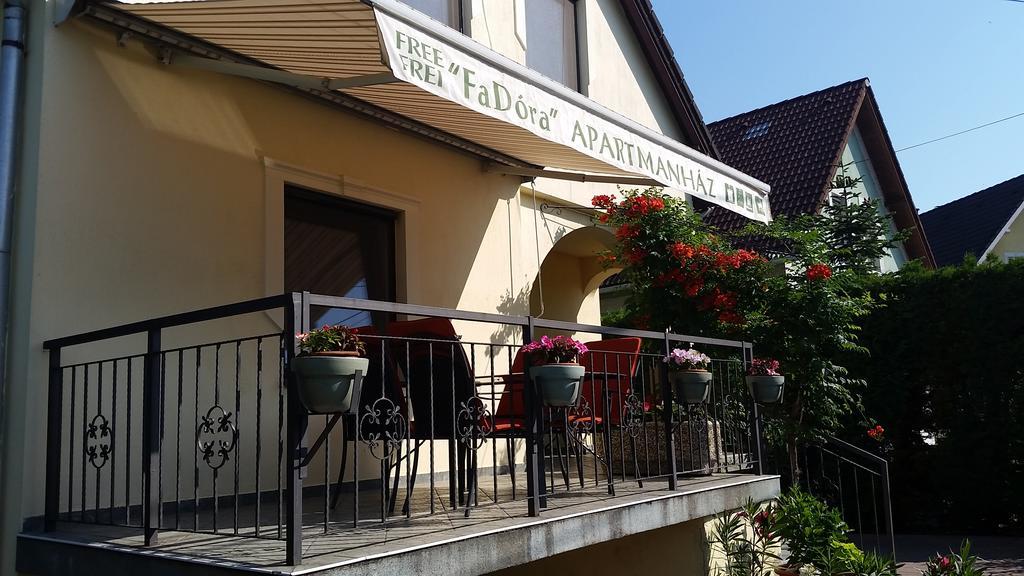 Fadora Apartman Tihany Exteriér fotografie